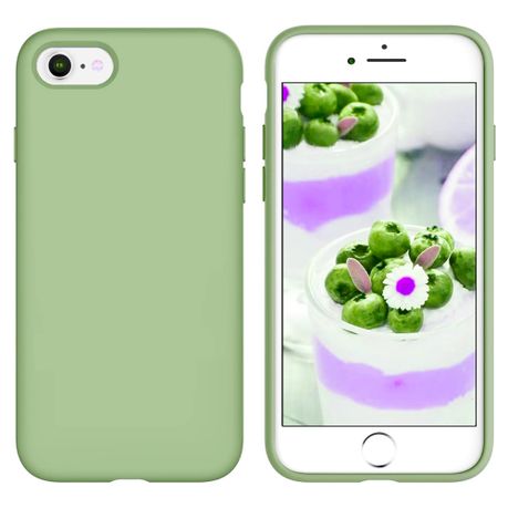 SWEG Shockproof Liquid Silicone Case Compatible With iPhone 7/ 8 / SE 2020 (4.7") Cover Image