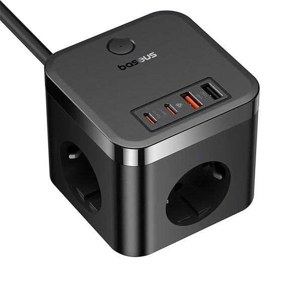 Baseus PowerCombo 30W Cube Power Strip EU - 1.5m