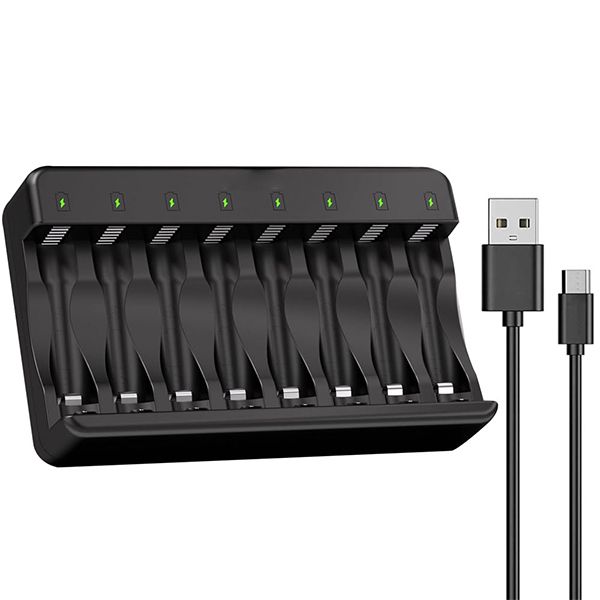 Battery Charger AA AAA for Ni-MH/Ni-Cd Rechargeable Batteries