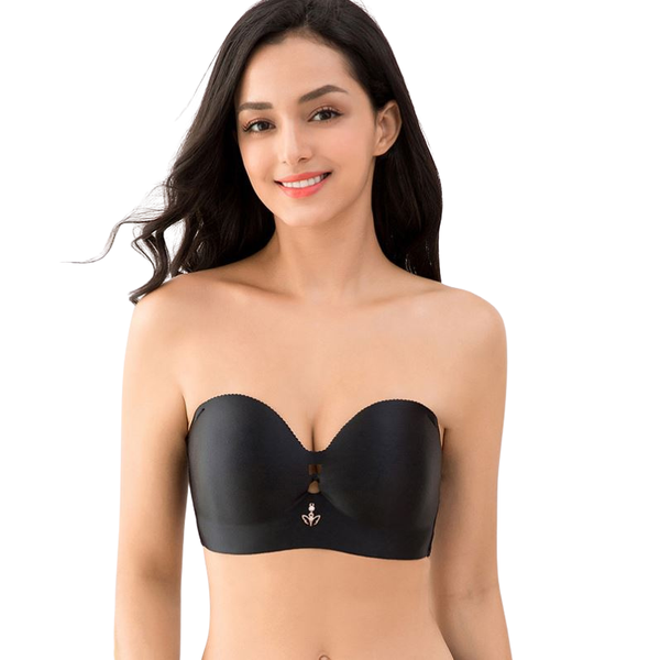 Women's Strapless Spacer Bra No Underwire with extra Bra Extender