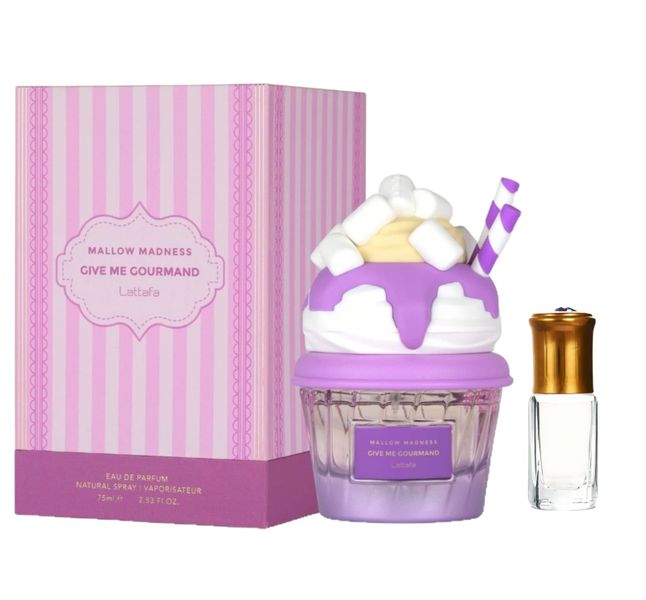Mallow Madness - Give Me Gourmand - 75ml EDP by Lataffa + Perfume Oil