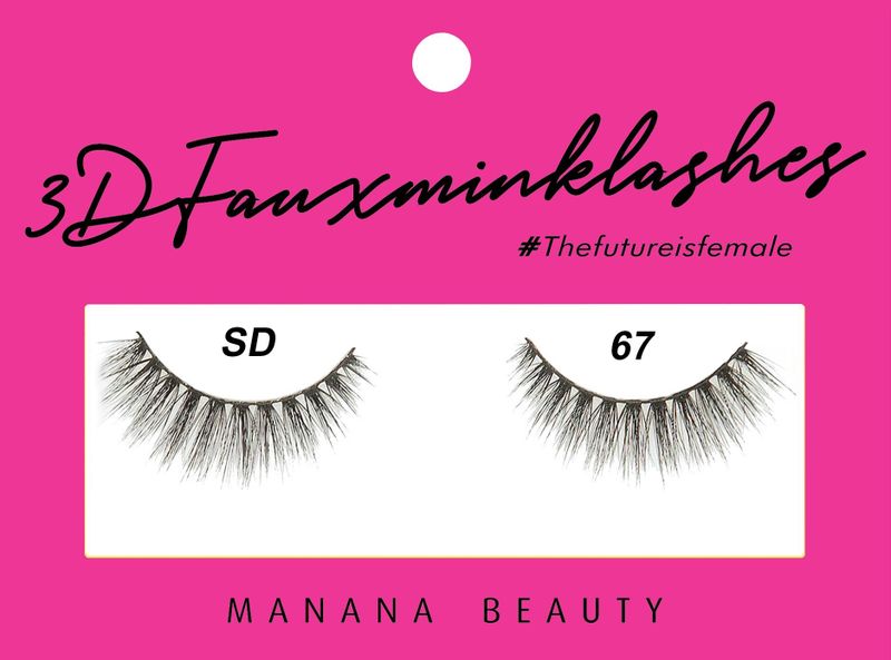 Manana 3D Faux Mink Lashes - Nelly