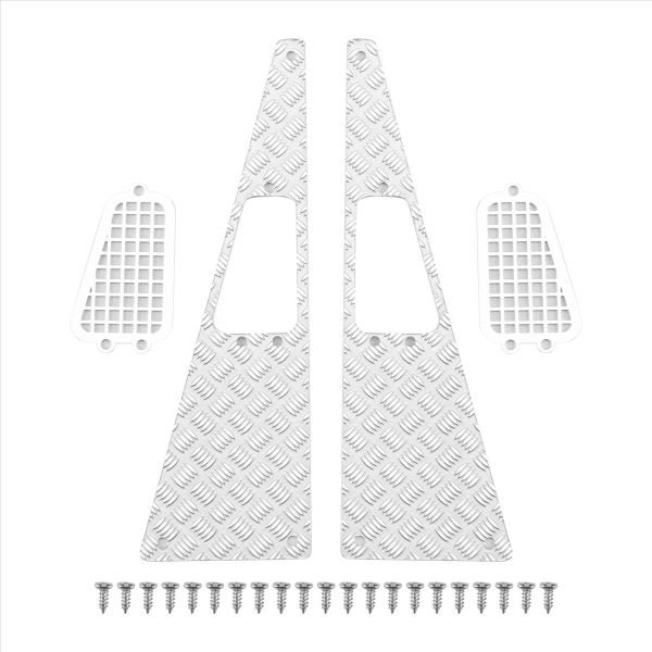 for MN D90 D99S MN99S 1/12 RC Car Parts Anti-Skid Plate Intake Grille