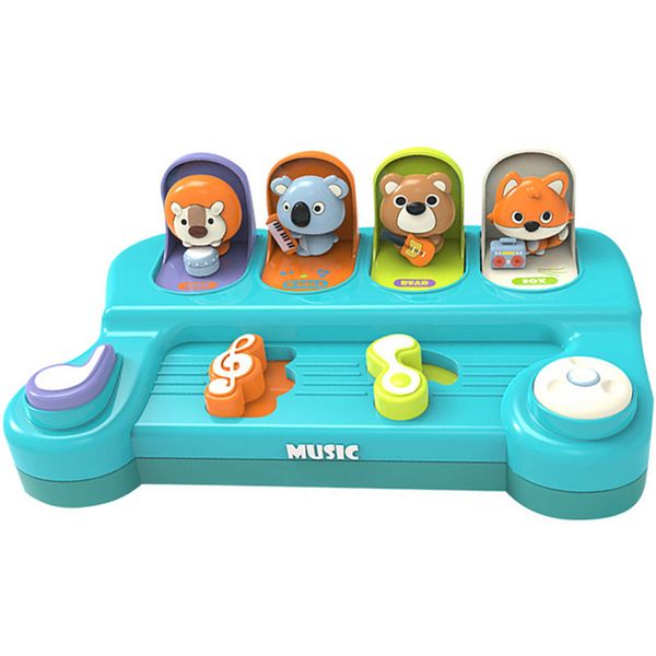 Kids Pop-Up Toy for Baby Montessori Toy Hide &amp; Seek Effect Toy with Music
