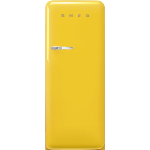 Smeg FAB28RYW5 Free Standing Refrigerator 50's Style Yellow