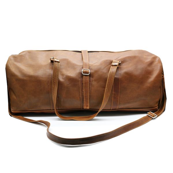 Minx Genuine Leather Jimmy Duffle Travel Bag