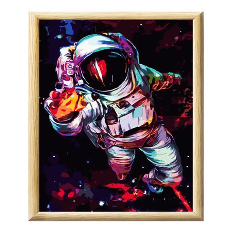 Iconix Adult Paint by Numbers with Frame, Space Cadet, Shop Today. Get it  Tomorrow!