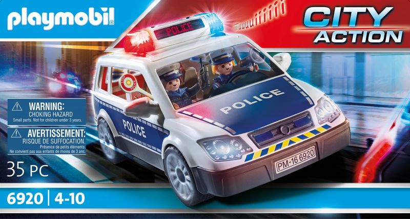 Playmobil Squad Car with Lights and Sound