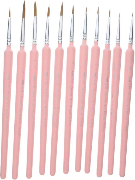 Fine Detail Paint Brushes Ultra-fine Tips for Artists Professionals Beginn