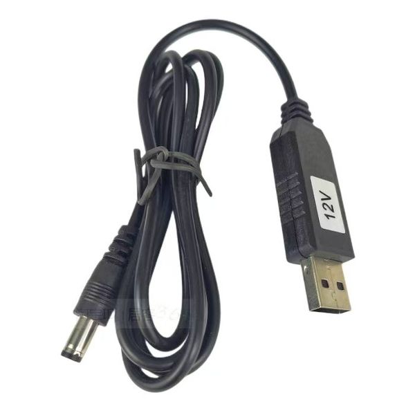 12V USB to DC power cable USB jack charging cable plug connector