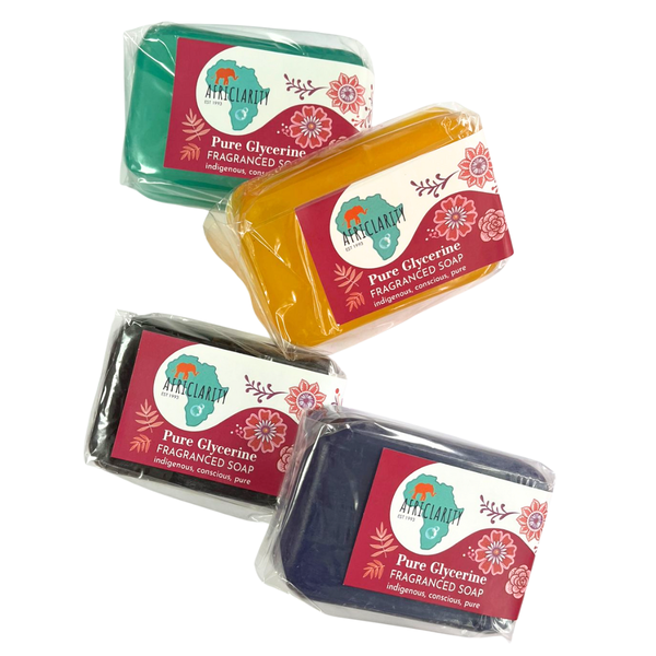 AfriClarity Pure Glycerine Soap - Stress Bundle