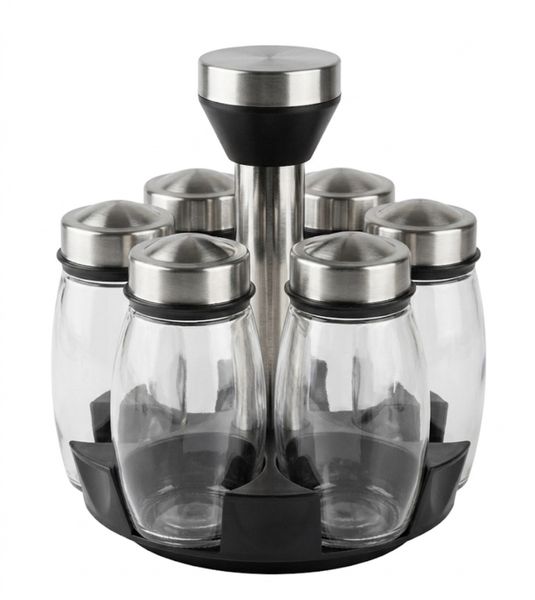 Black-Transparent cm Spice Dispenser