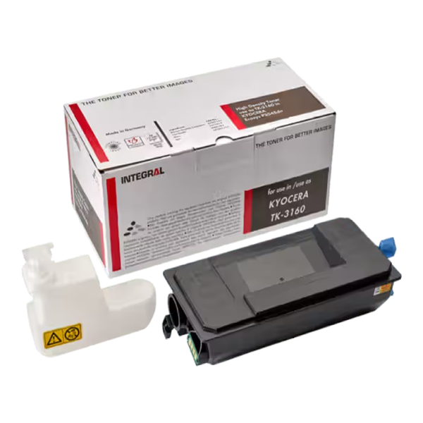 Integral Toner Catridge TK3160 Compatible With Kyocera Ecosys P3045dn
