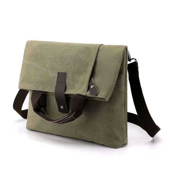Men Multifunctional Messenger Bags-army green