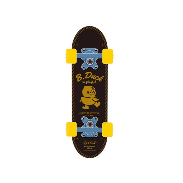 B.Duck 24-inch Beginner Skateboard for Kids Solid Durable with Thick Wheels