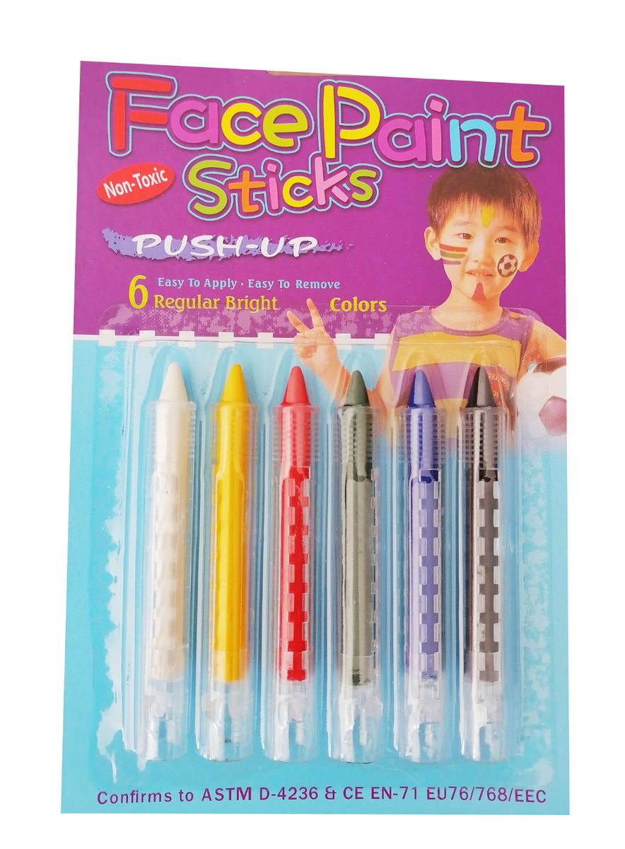 Face Paint Sticks 6Pc Buy Online in South Africa