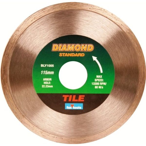 Bulk Pack x 4 FOX Blade Diamond Tile Standard 115mm