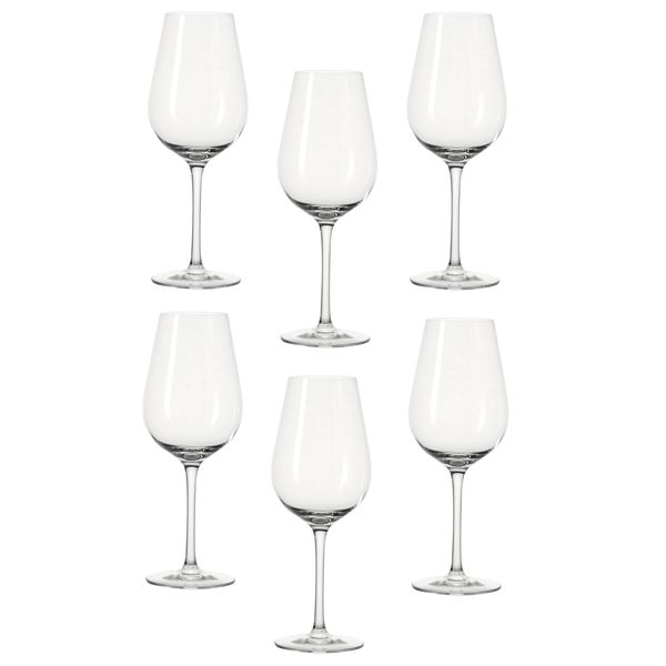Leonardo Red Wine Glass: Durable Teqton Glass TIVOLI 580ml - Set of 6