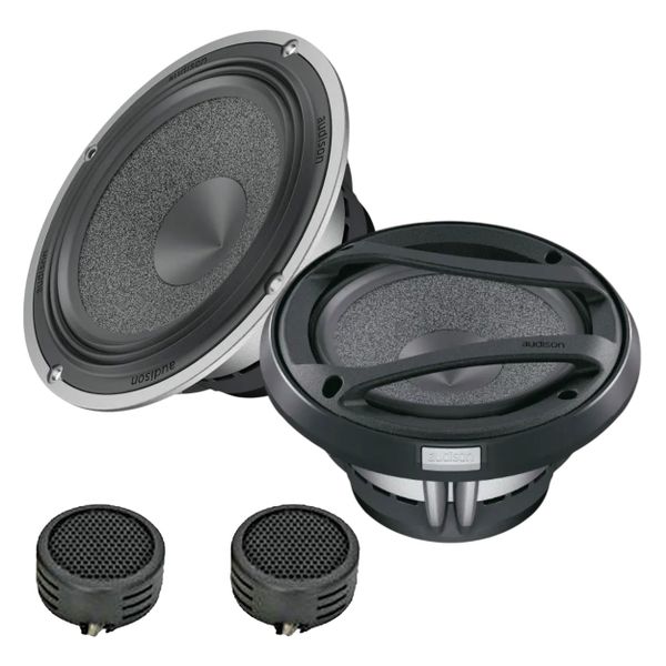 Audison Voce AV-6.5 200w 6.5" Coaxial Midrange Speakers &amp; Evo Tweeters