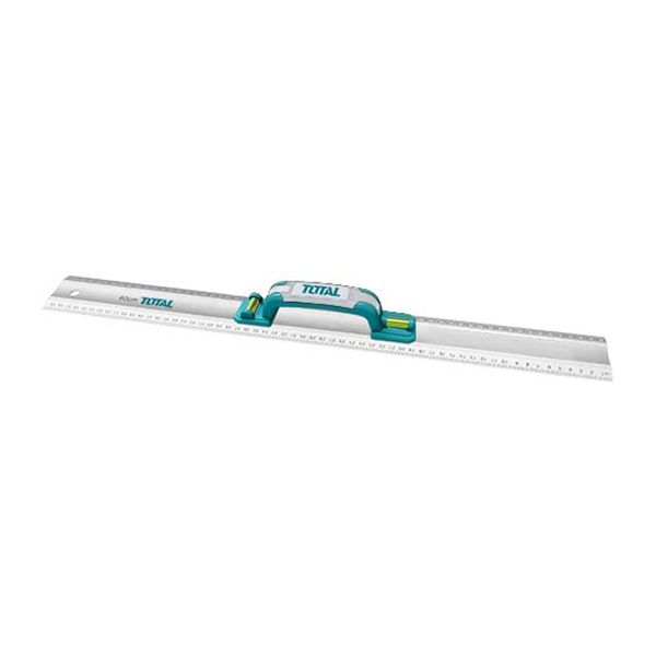 Total Tools 2Pcs Ruler 60cm Aluminium
