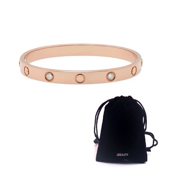 JBeauty Love Bracelet Rose Gold Cuff