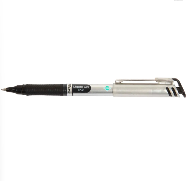 Pentel - Energel Rollerball Pen With Metal Tip 0.7mm - Green x 2