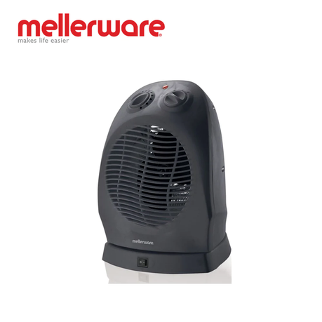2 Heat Setting Mellerware Oscillating Floor Fan Heater -2000W Graphite |  Buy Online in South Africa | takealot.com