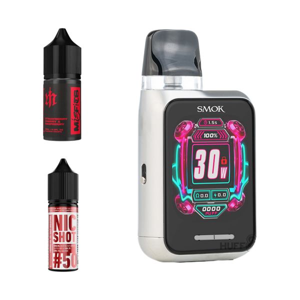 Smok Novo GT Box Pod MMF System Kit Combo Starter Pack - Silver