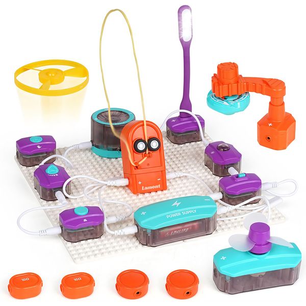 Children's Circuit Building Block Toy Set