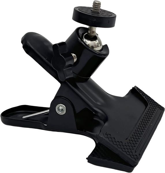 Adjustable Camera Mount Clamp with 360 Rotatable Ball Head 11cm