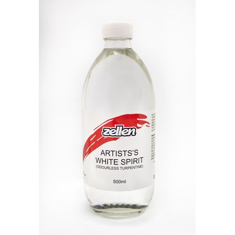 Zellen Artists' Odourless White Spirit 500ml Image