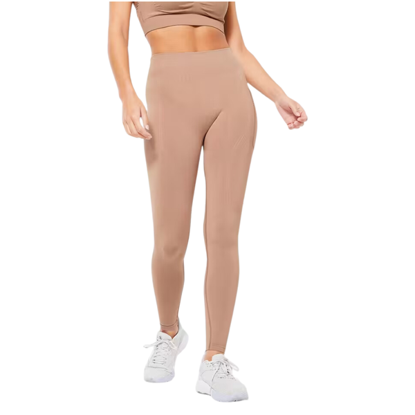 Domyos Women's Push-Up Seamless Leggings - Brown