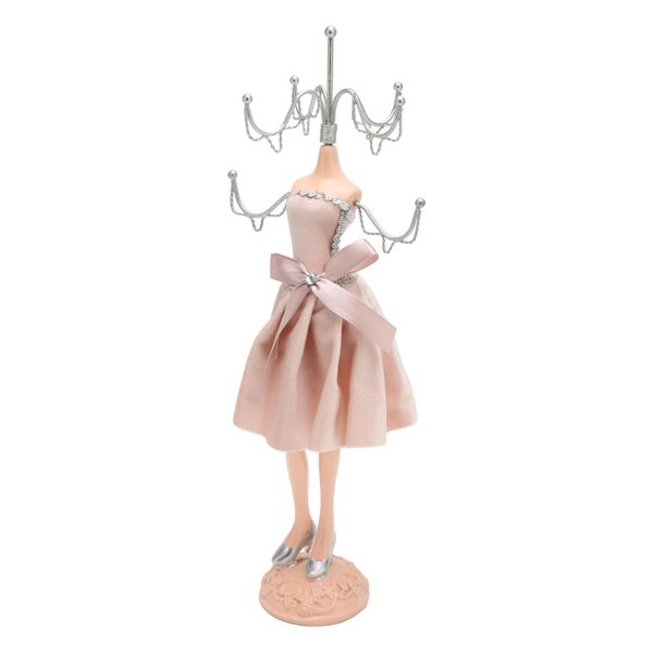 Pink Mannequin w/ Silver Stand - Jewelry &amp; Dress Storage