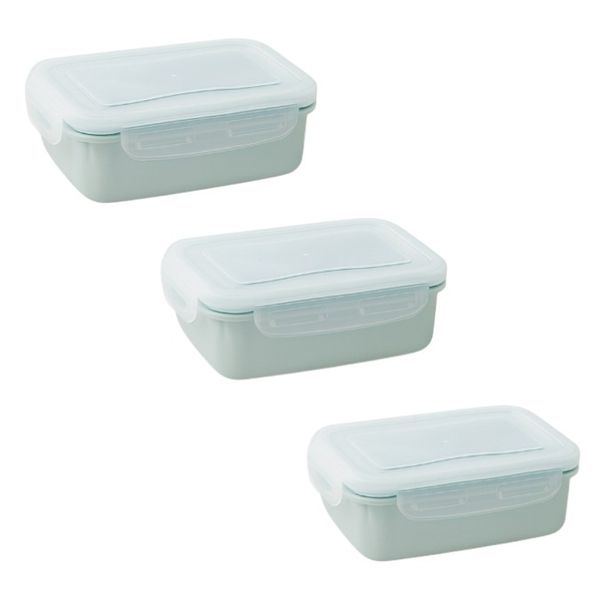 3 Pack - BPA-Free Small Square Lunch Organizer