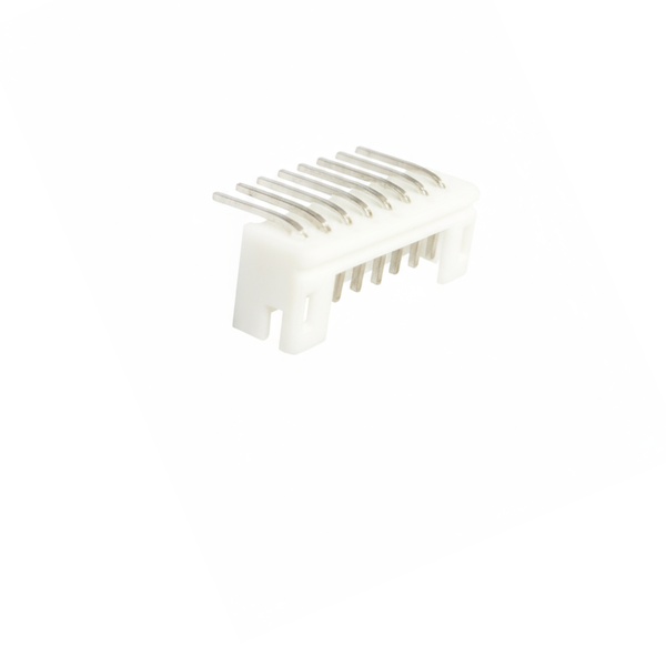 XY132-08RT: 2.00mm 8-Way Low Profile Right Angle SIL Header