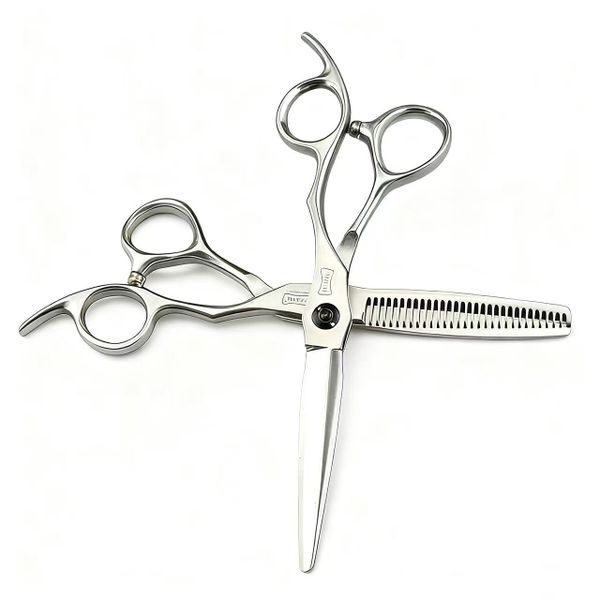 6 Inch Silver Matte Hair Clipper For All Hair Types