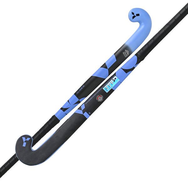 Y1 ADB 30 Pro Bow Hockey Stick - Black - 35