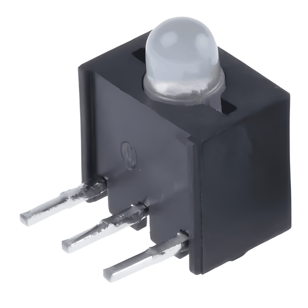 L-130WDT/1EGW 3mm R/A Housed LED Lamp Bi-Colour Red/Green Diffused