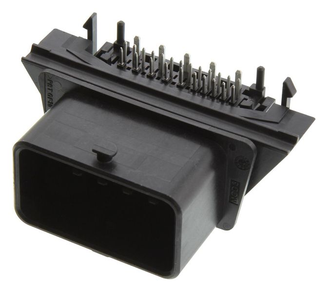 Molex (47745-0100) Automotive Connector, 28 Contacts, Solder Pin