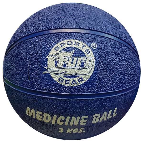 Fury Medicine Ball - Rubber - 5kg -Purp