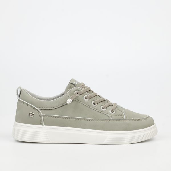 Via Beach Lipton 1 Women Faux Leather Sneakers - Khaki