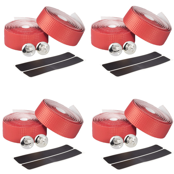 Bicycle Road Bike Straps Shock-Absorbing Handlebar Tape Red