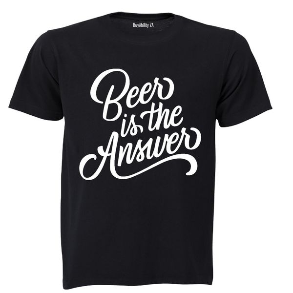 Mens - T-Shirt - Black image