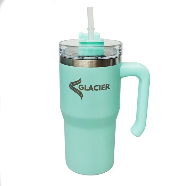 Glacier 600ml Premium Double Wall Mug - Turquoise