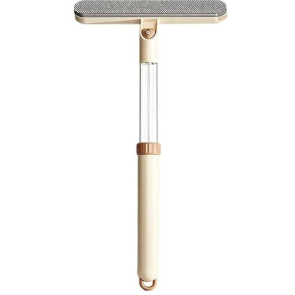 3-in-1 Window Screen Cleaning Brush with Spray Bottle