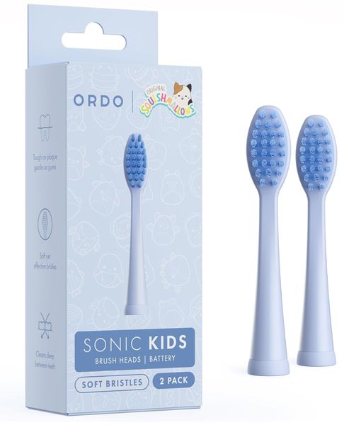 Ordo Battery Kids Squismallows Sonic Brushes: Brush Heads: Samir