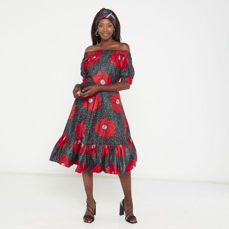 AFH Red Rose Dress, Shop Today. Get it Tomorrow!