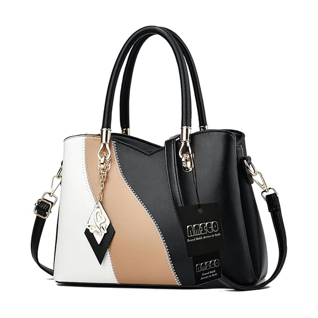 Women's Handbags PU Leather Satchel Shoulder Bag Tote Bag Fashion for Lady