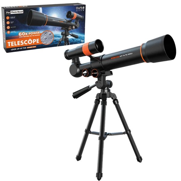 Starter Telescope with Tripod - STEM Educational Science Toys for Toddlers