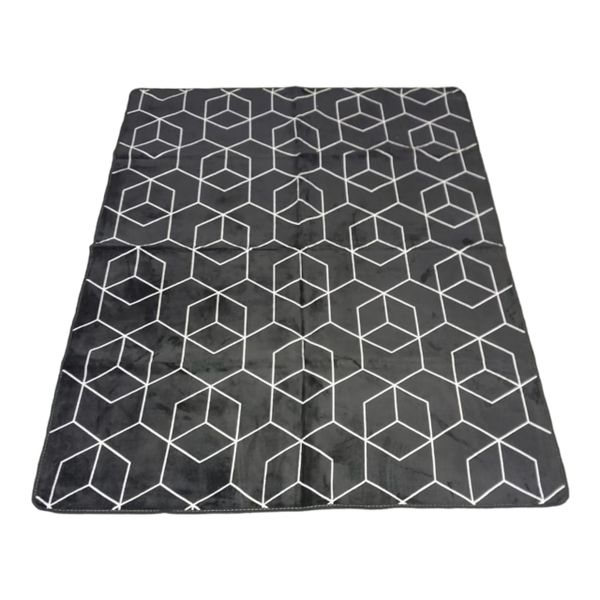 SMTE - Quality Modern 2m Geometric Design Super Soft Rug JY10